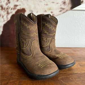 Old west toddler boys crazy horse boots